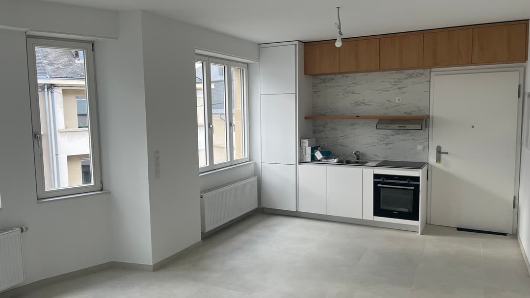 appartement neuf de 1 chambre a Luxembourg Belair 